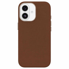 OtterBox Symmetry Cactus Leather MagSafe Case w/Camera Control Dessert Saddle (Brown) for iPhone 17