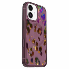 OtterBox Symmetry Clear MagSafe Case w/Camera Control Leopard Shift (Pink) for iPhone 17
