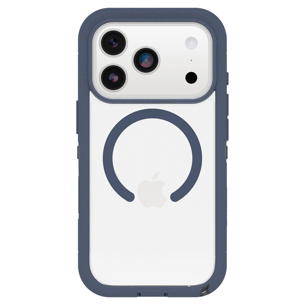 7798458 Defender Pro XT Clear MagSafe Case w/Camera Control iPhone 17 Pro Bootcut (Blue)
