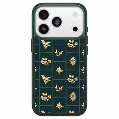 OtterBox Symmetry Clear MagSafe Case w/Camera Control Golden Bloom (Green) for iPhone 17 Pro