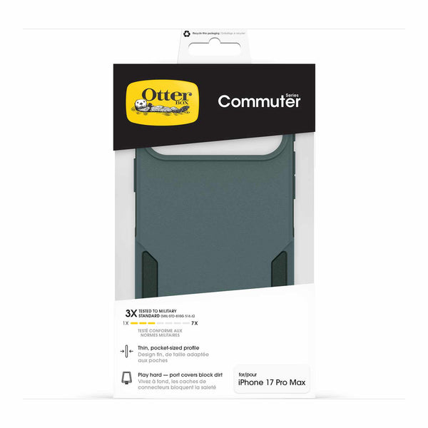 OtterBox Commuter MagSafe Case w/Camera Control Sagebrush (Green) for iPhone 17 Pro Max