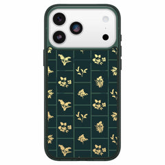 OtterBox Symmetry Clear MagSafe Case w/Camera Control Golden Bloom (Green) for iPhone 17 Pro Max