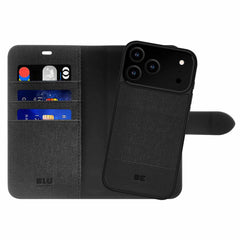 Blu Element Folio 2-in-1 Case Black for iPhone 17 Pro