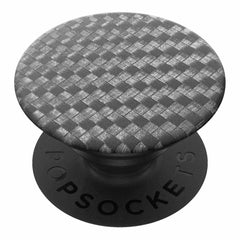 800549 PopGrip Carbonite Weave Black