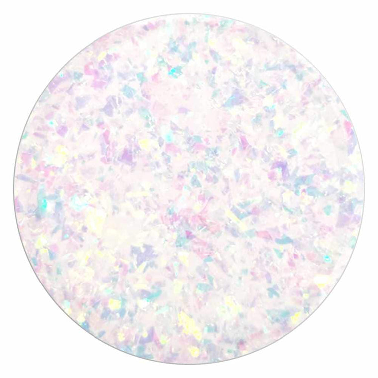 803751 PopGrip Iridescent Confetti White