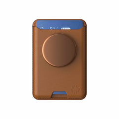 808991 Softgoods PopWallet+ for MagSafe with Adapter Cognac