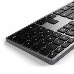 STBTSX3M Slim X3 Backlit Bluetooth Keyboard Space Gray