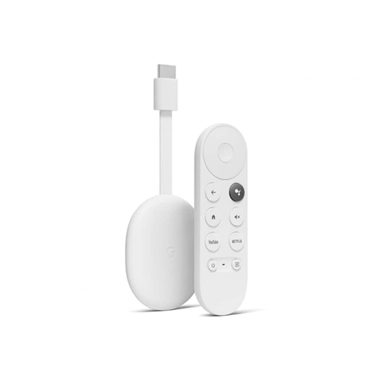 GA01919CA Chromecast with Google TV (4K) 2020 Snow