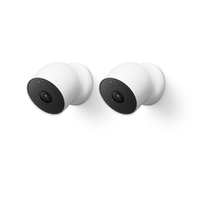 GA01894CA Nest Cam Indoor/Outdoor (Battery) 2-pack White