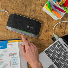 Poly Poly Sync 20+ Personal USB-A Bluetooth Smart Speakerphone Grey