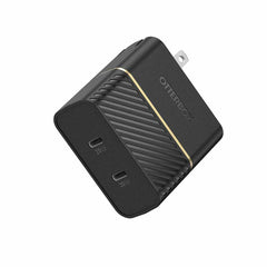OtterBox Dual USB Power Delivery Wall Charger USB-C 30W + USB-C 20W Black
