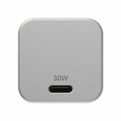OtterBox Premium Pro Wall Charger 30W GaN PD/PPS USB-C White w/ Foldable Prongs