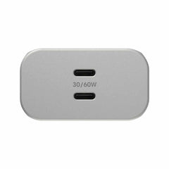 7880909 Premium Pro Dual USB-C Wall Charger 60W GaN White