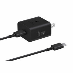 Samsung Travel Adapter 25W with USB-C to USB-C Cable Black