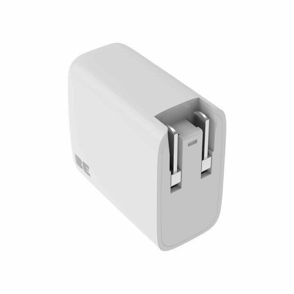 Blu Element Wall Charger Dual USB-C 45W PD and USB-A White
