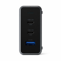 STTC100GM 100W USB-C PD GaN Compact Charger Space Gray