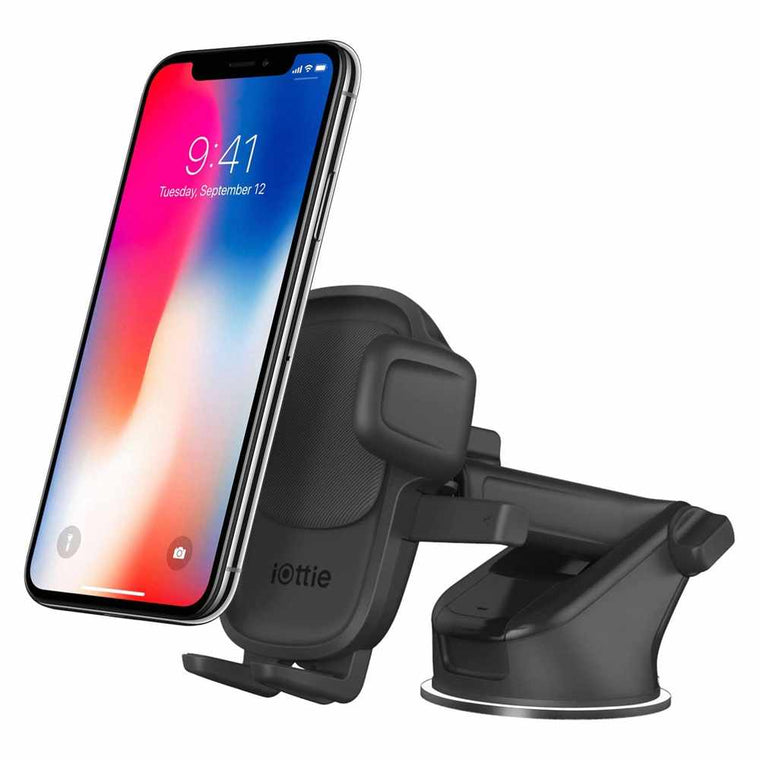 HLCRIO171AM Easy One Touch 5 Dash & Windshield Mount Black