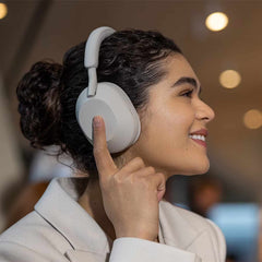 WH1000XM5S Wireless Noise Cancelling Over Ear Headphones White