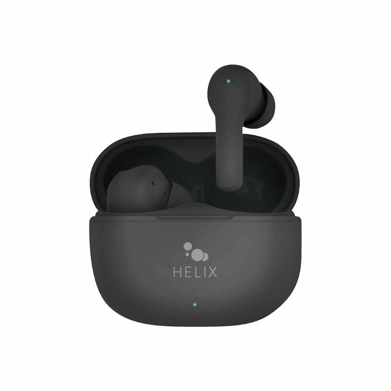 Helix/Retrak True Wireless Earbuds Black (Made with Recycled Packaging)