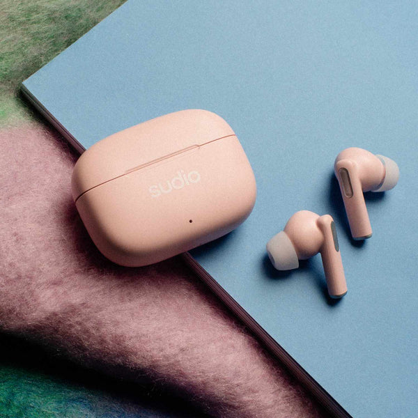 Sudio A1 Pro ANC Wireless Earbuds Pink