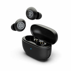 JLab Go Pop True Wireless Earbuds with Active Noise Cancellation Black