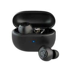 JLab Go Pop True Wireless Earbuds with Active Noise Cancellation Black