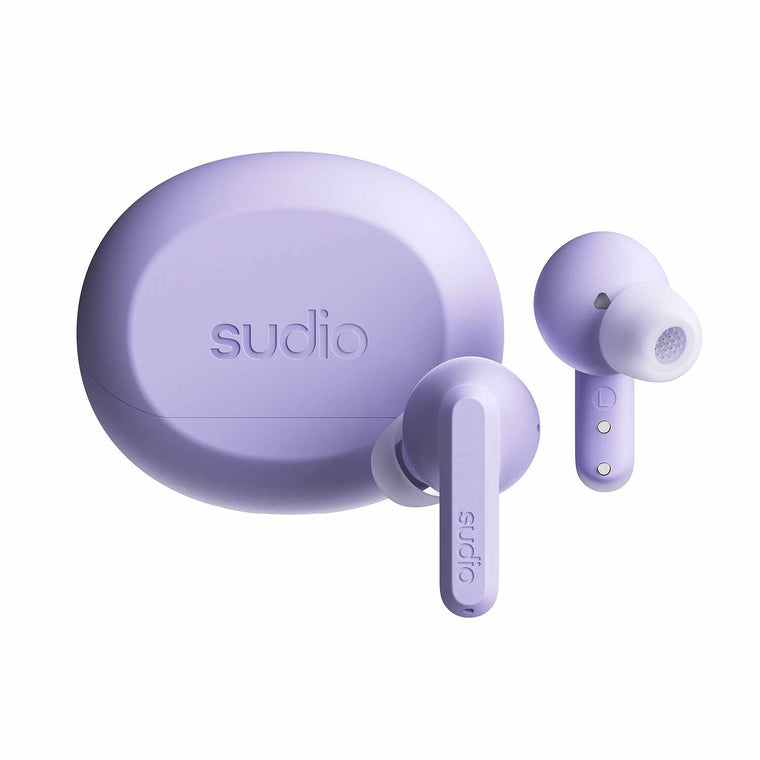 Sudio A3 Pro ANC Wireless Earbuds Purple