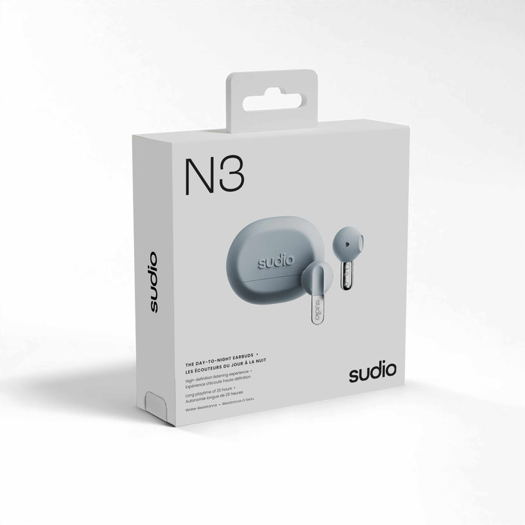 N3BLU N3 Wireless Earbuds Blue