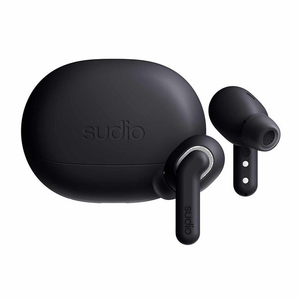 Sudio E4 Pro True Wireless ANC Headphones Black
