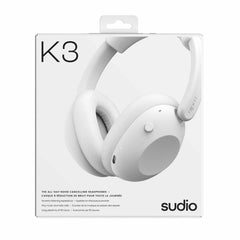 Sudio K3 Over-Ear ANC Headphone White