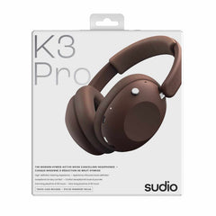 Sudio K3 Pro Over-Ear ANC Headphones Cherry