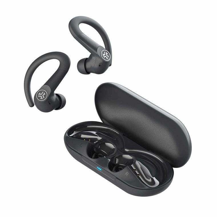 JLab Go Sport ANC True Wireless Earbuds Graphite