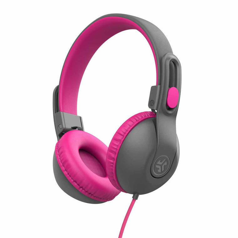 IFCHKSTU2RGRYPNK122 JBuddies Studio 2 Wired Headphones Gray/Pink
