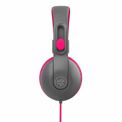 JLab JBuddies Studio 2 Wired Headphones Gray/Pink
