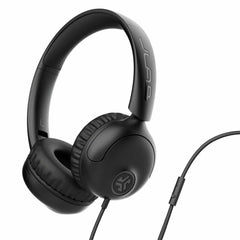 JLab Studio 2 Wired On-Ear Headphones Black