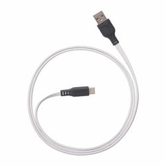 Ventev Charge/Sync Flat USB-C Cable 3.3ft White