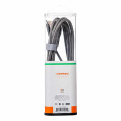 Ventev ChargeSync Alloy USB-C Cable 10ft Steel