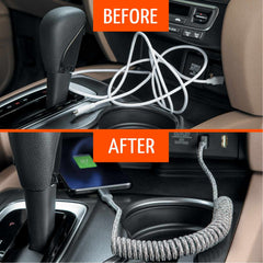 Ventev USB-C to USB-C Cable 3ft Gray