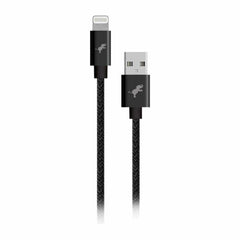 Nimble Wally Duo Wall Charger 12W 2-Ports USB-A with USB-A to Lightning cable Black