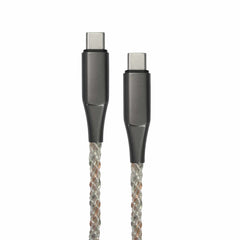 Helix/Retrak Lucid Charge LED 6' USB-C Cable Translucent