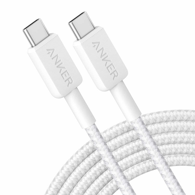 Anker USB-C to USB-C Cable 3ft White