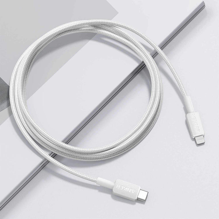 A81B6H215 USB-C to Lightning 6ft Cable White