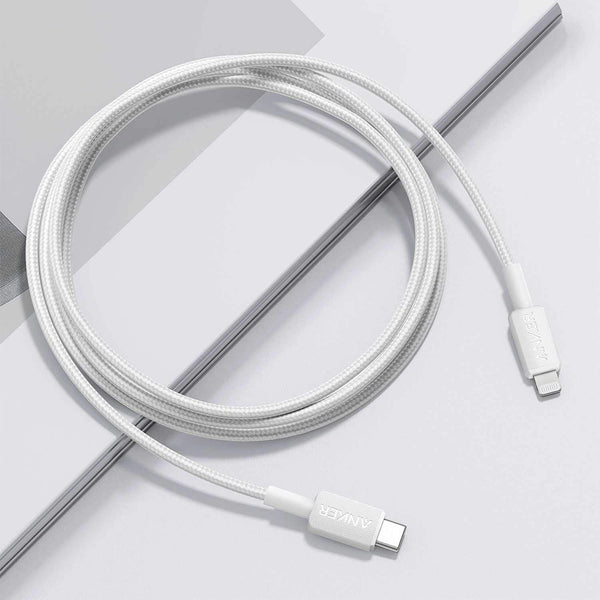 A81B6H215 USB-C to Lightning 6ft Cable White