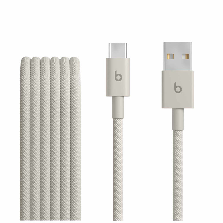 Beats by Dre USB-A to USB-C Woven Cable 5ft Surge Stone