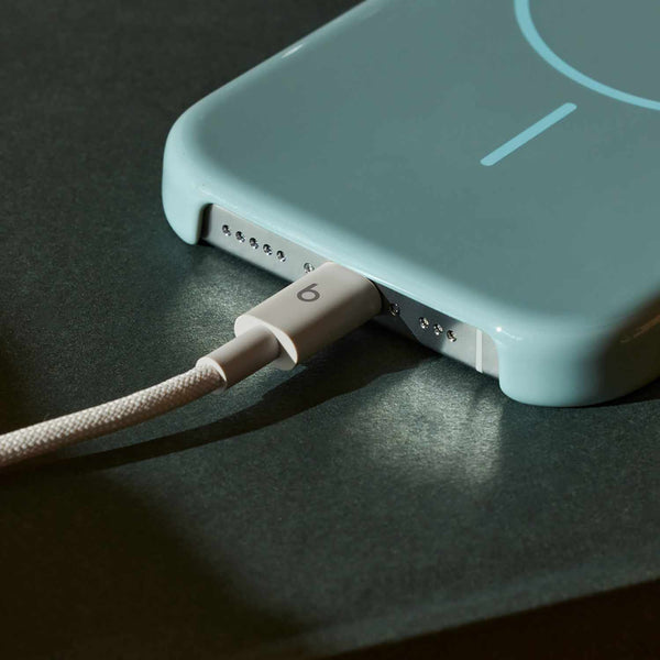 MDGJ4LLA USB-A to USB-C Woven Cable 5ft Surge Stone