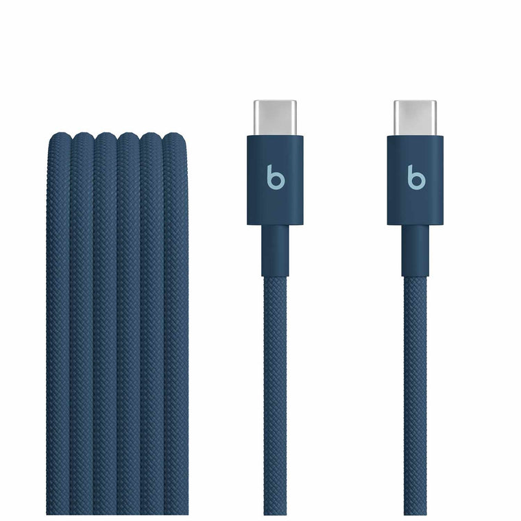 MDGE4LLA USB-C to USB-C Woven Cable 5ft Nitro Navy