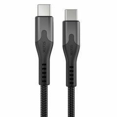 Blu Element SelfCoil Magnetic Cable USB-C to USB-C 4ft 100W Black