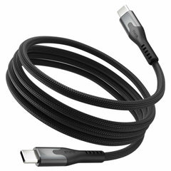 Statik MagStack Pro Charge/Sync Magnetic Cable USB-C to USB-C 3.3ft Black