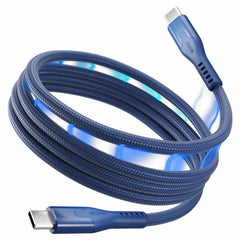 Statik MagStack Pro Charge/Sync Magnetic Cable USB-C to USB-C 4ft Navy