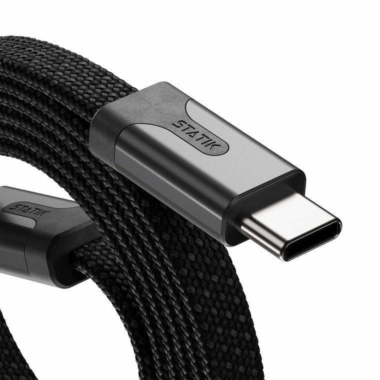 Statik MagStack Slim Pro Charge/Sync Cable USB-C to USB-C 6.6ft Black